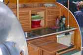 Restored 1947 Kit Teardrop Trailer With Professional Cabinets and Woodwork
